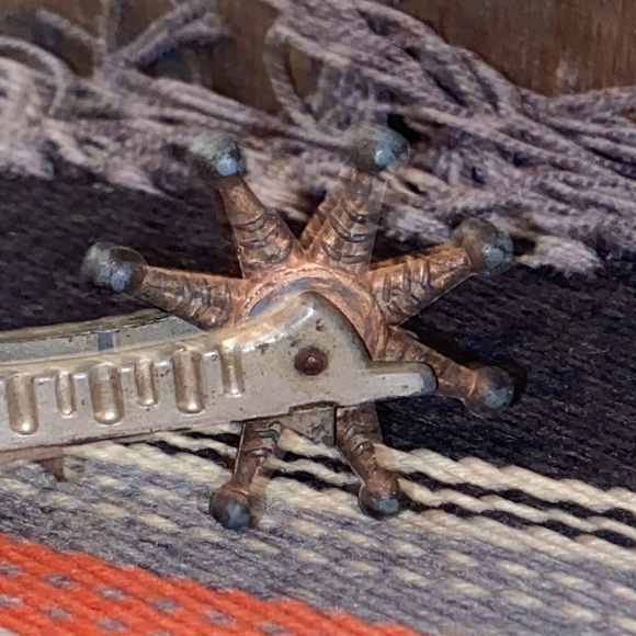 Antique Cowboy Boot Spur. 8 in. - Picture 5 of 14